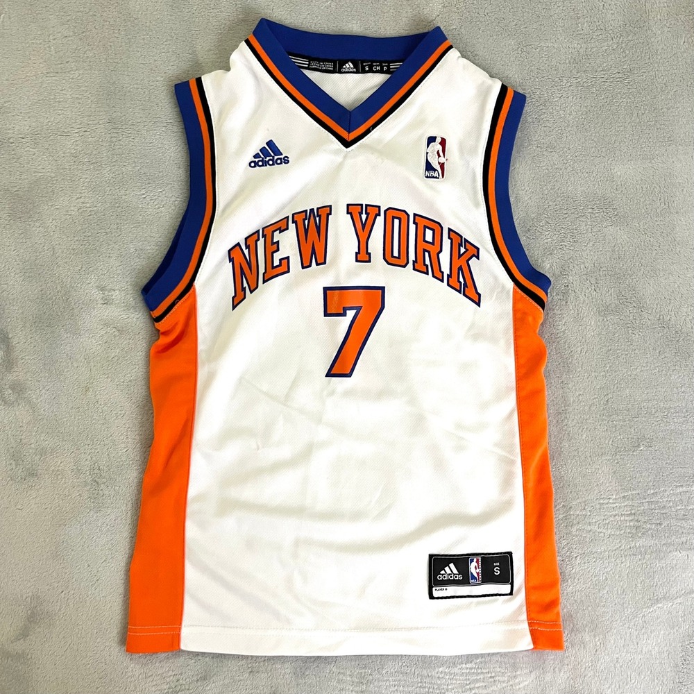 New York Knicks Kids Youth Small Carmelo Anthony 7 Jersey Official NBA Adidas